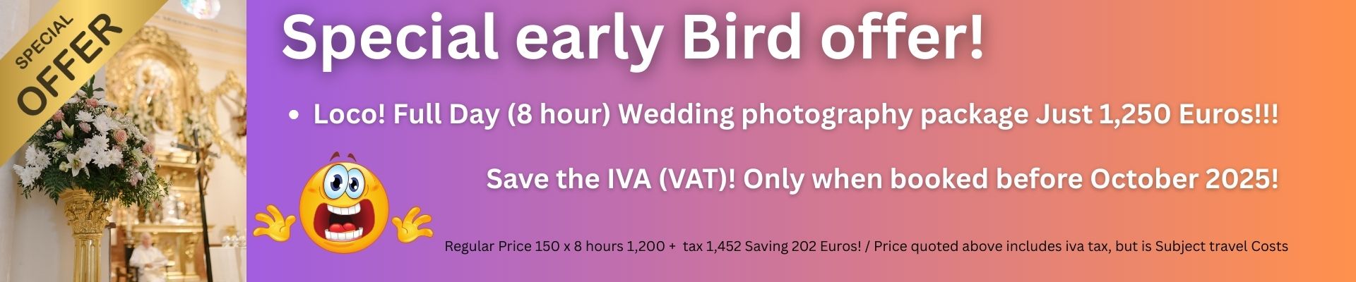 Wedding photographer Nerja 