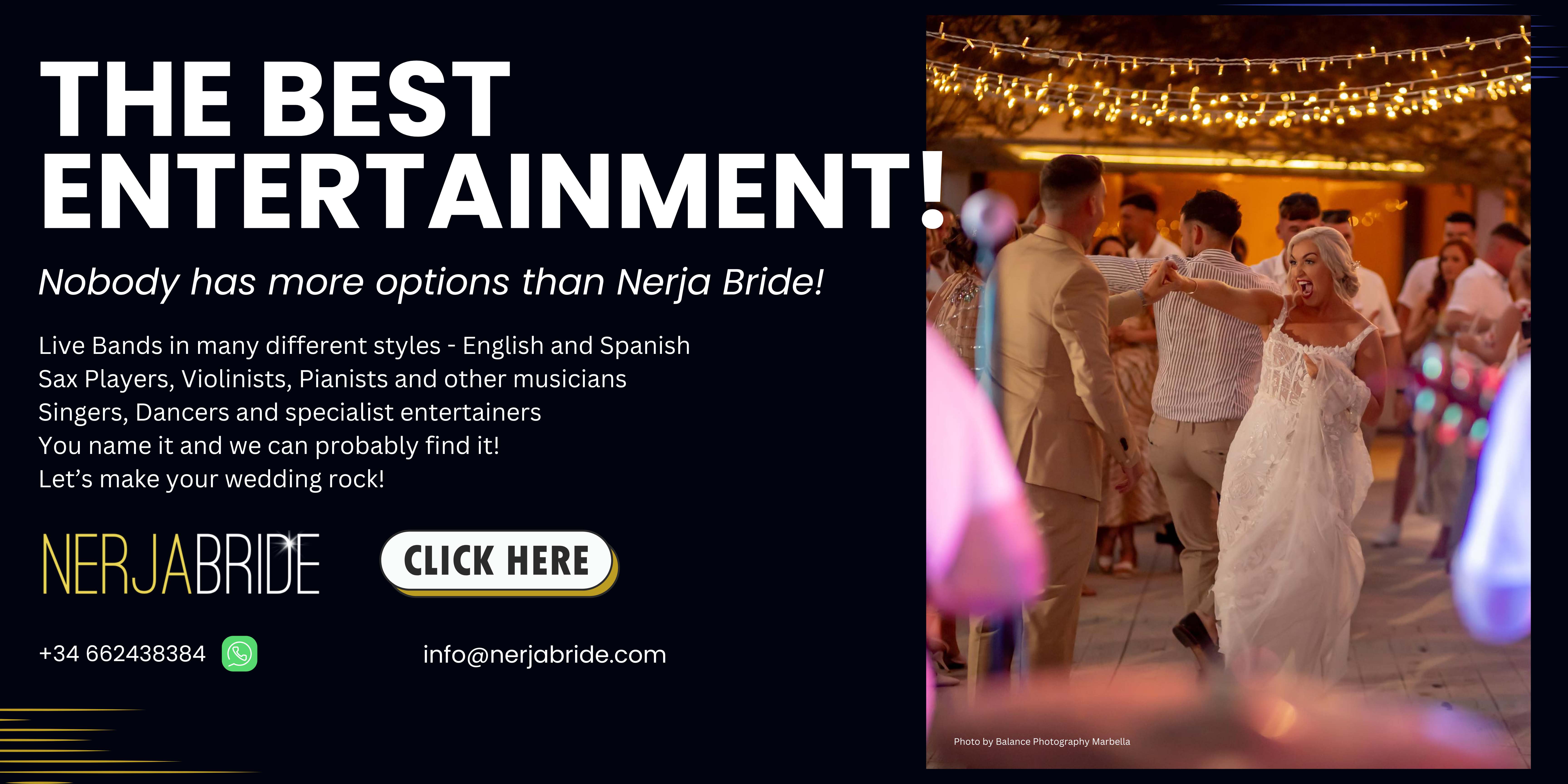 Wedding entertainment Nerja